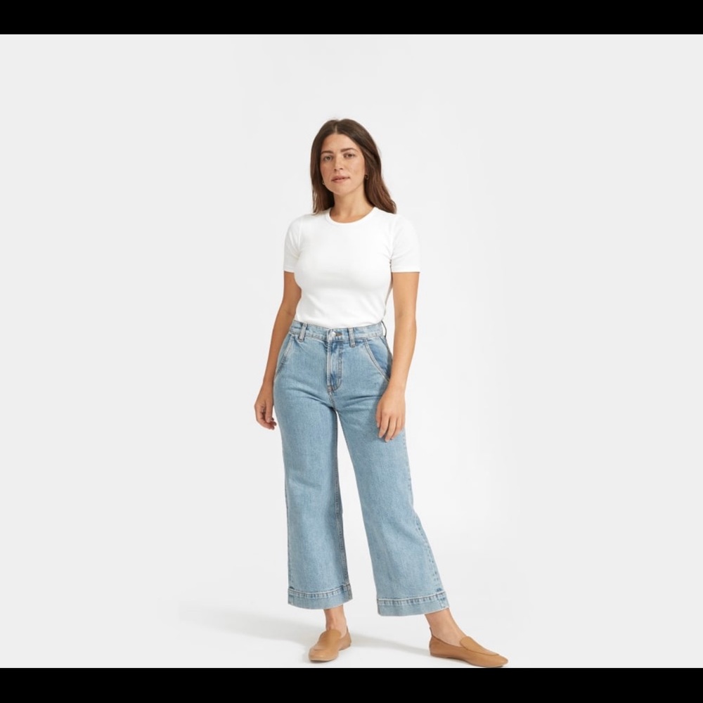Everlane Wide Leg Jean